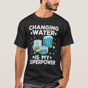 Aquarium Aquarist Fischpfleger Riffsammler Pfleger T-Shirt
