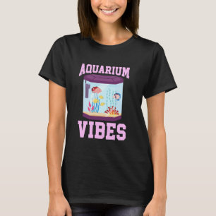 Aquarium Aquascaping Aquarianer Fische T-Shirt