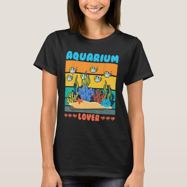 Aquarium  Aquascaping Aquascaper Aquarium Fish Kee T-Shirt (Vorderseite)