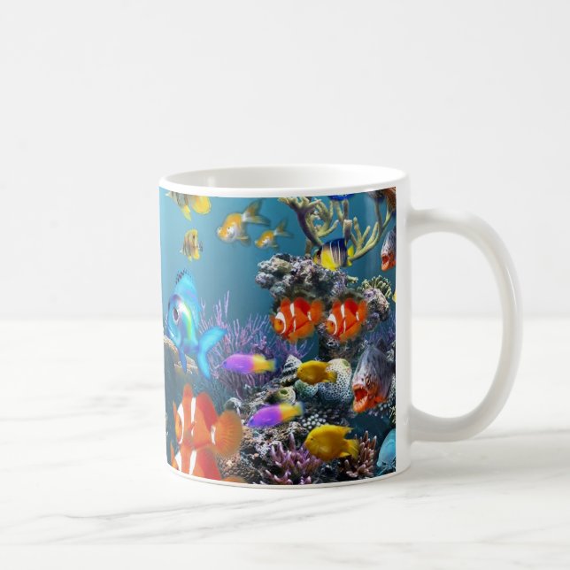 Aquarium-Art Tasse (Rechts)