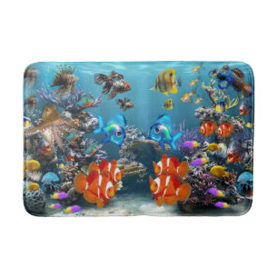 Aquarium Badematte