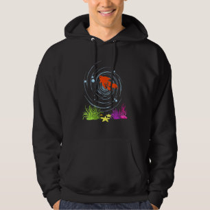 Aquarium Eigentümer Goldfish Glass Aquaristic Fisc Hoodie