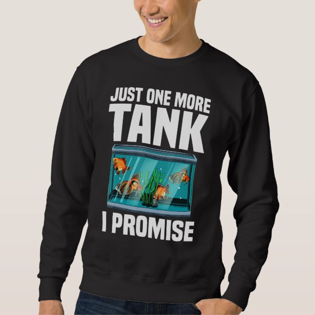Aquarium-Entwürfe für Männer Fisch Fisch Fisch-Tan Sweatshirt (Vorderseite)