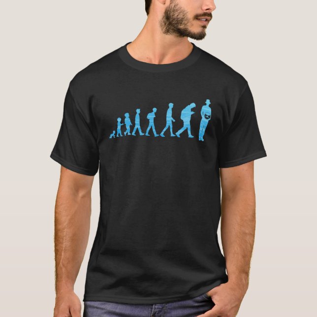 Aquarium Evolution für ein Aquarium T-Shirt (Vorderseite)