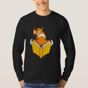 Aquarium Fisch Clownfish Buch T-Shirt