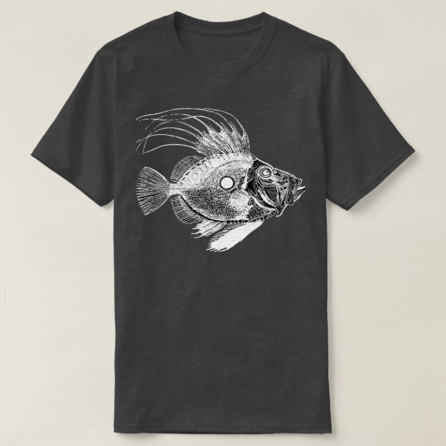Aquarium Fisch Vintag T-Shirt (Design vorne)
