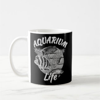 Aquarium Fish Life Frontosa Cichlid Cherry Shrimp Kaffeetasse