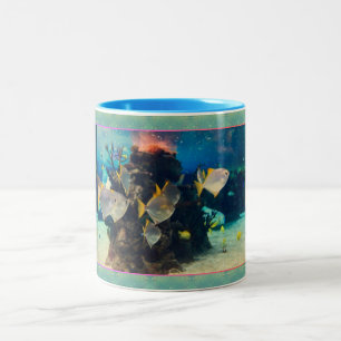 Aquarium Fish Zweifarbige Tasse