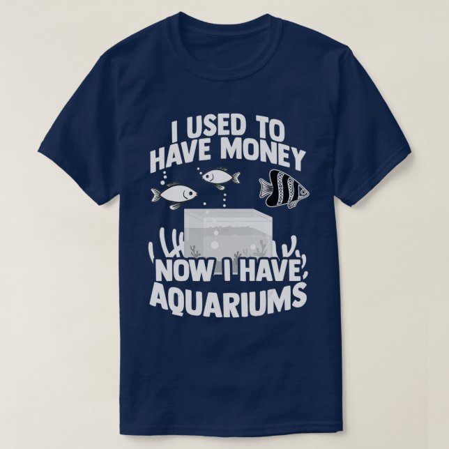 Aquarium Fishkeeper Coral Aquascaping Aquarist Cic T-Shirt (Design vorne)