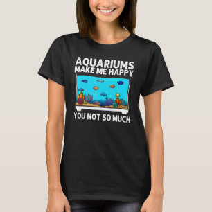 Aquarium für Männer Frauen Fischbecken   Riff Wäch T-Shirt
