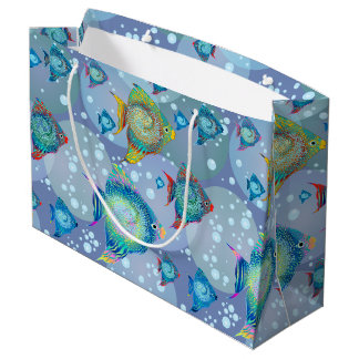 Aquarium Große Geschenktüte