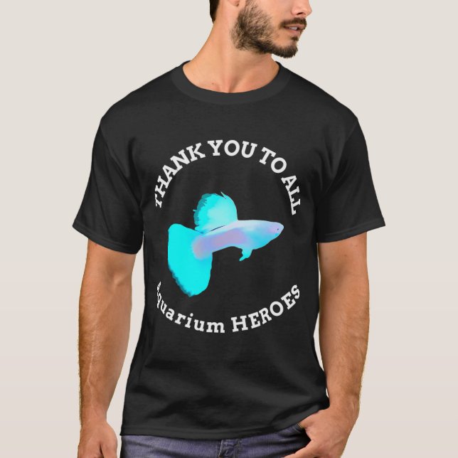 Aquarium-Held T-Shirt (Vorderseite)