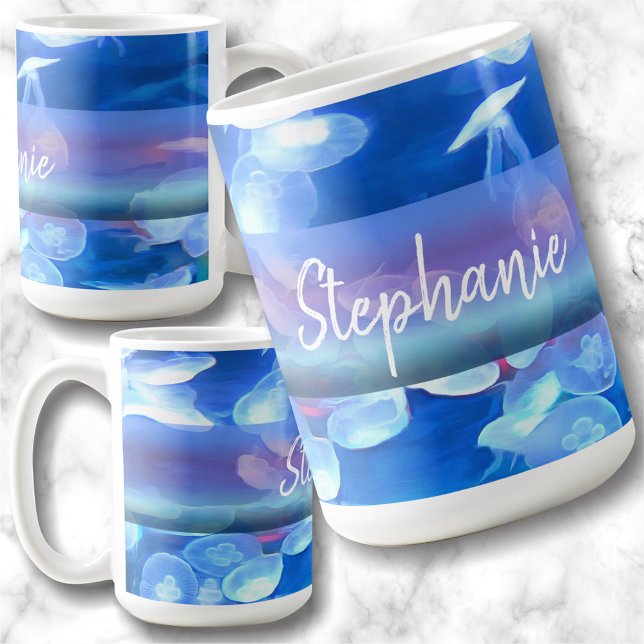 Aquarium Jellyfish 0925 Kaffeetasse (Von Creator hochgeladen)