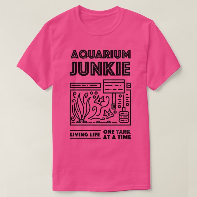 Aquarium Junkie 2 T-Shirt (Design vorne)