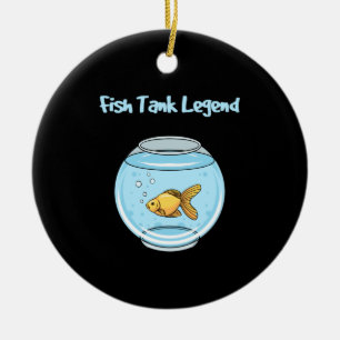 Aquarium Keeper - Legende des Fischfangs Keramik Ornament