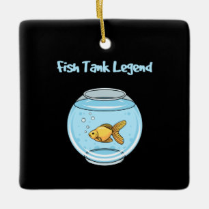 Aquarium Keeper - Legende des Fischfangs Keramikornament