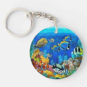 Aquarium keychian schlüsselanhänger