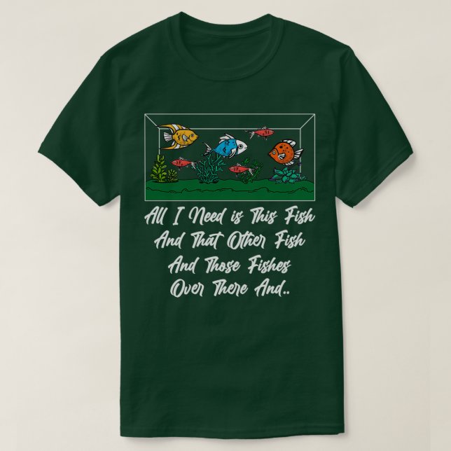 Aquarium Lover Classic TShirt (Design vorne)
