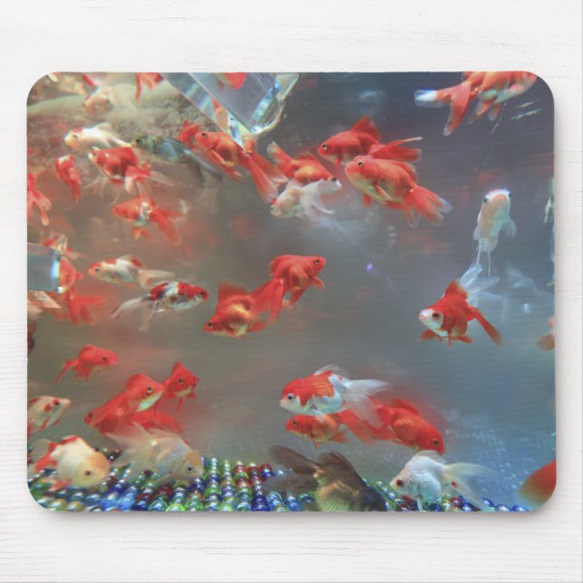 Aquarium Marble Fish Mousepad (Vorne)
