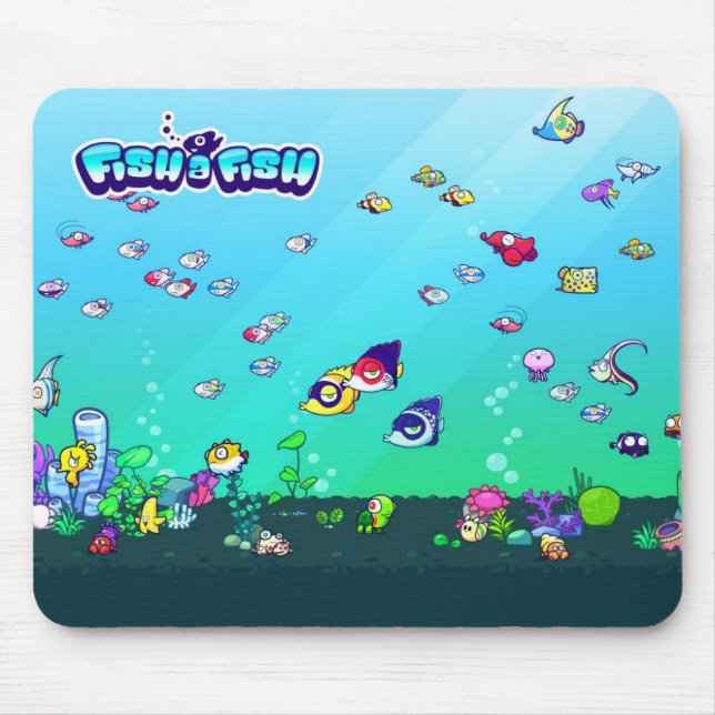 Aquarium Mousepad (Vorne)