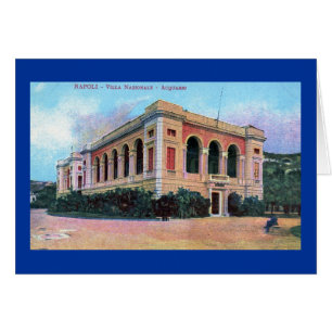 Aquarium, Napoli Neapel Italien 1915 Vintag
