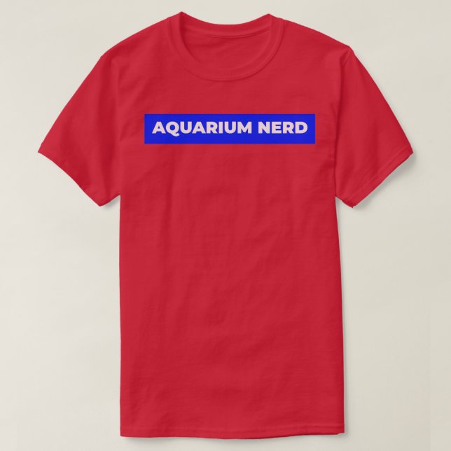 Aquarium Nerd Classic TShirt (Design vorne)