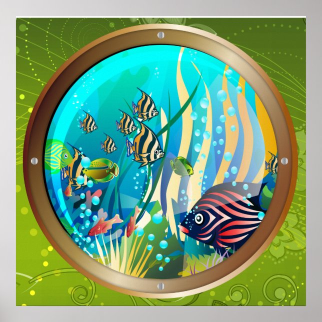 Aquarium Poster (Vorne)