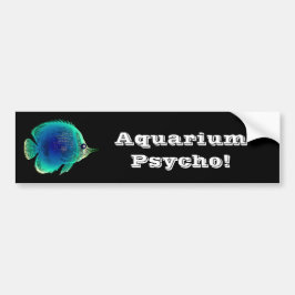 Aquarium Psycho Autoaufkleber