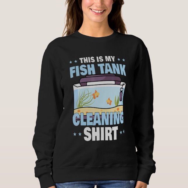 Aquarium schützt das Leben auf See Das ist mein Fi Sweatshirt (Vorderseite)