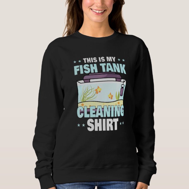 Aquarium schützt das Leben auf See Das ist mein Fi Sweatshirt (Vorderseite)