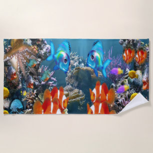 Aquarium Strandtuch