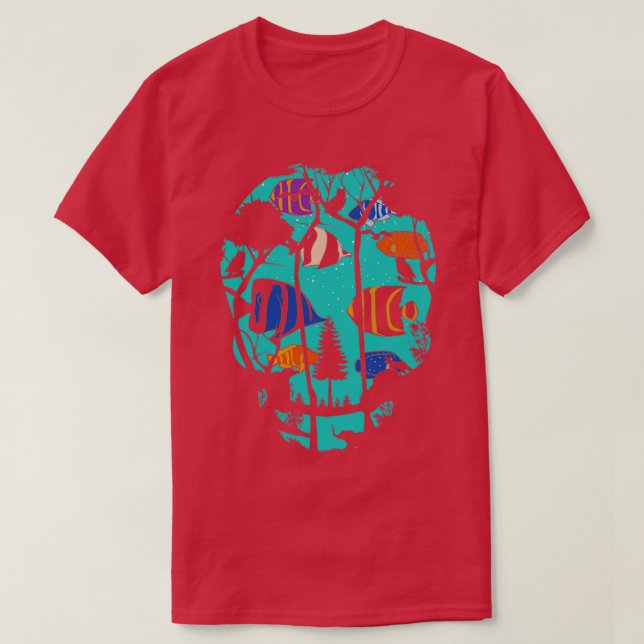 Aquarium T-Shirt (Design vorne)