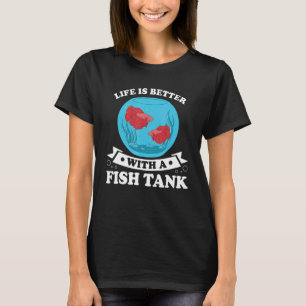 Aquarium Technik Fischhaltung Aquaristiker Fisch A T-Shirt