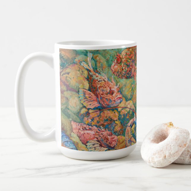 Aquarium | Theo van Rysselberghe Kaffeetasse (Mit Donut)