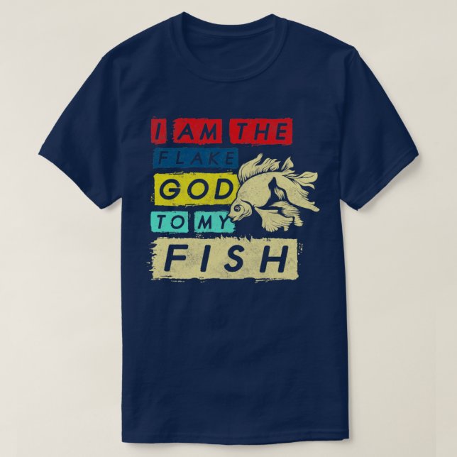 Aquarium Water Fish Friend T-Shirt (Design vorne)