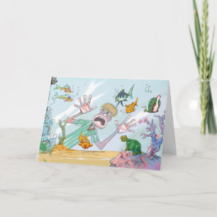 Aquariums-Karte Karte