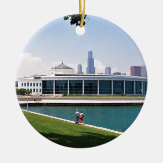 Aquariumsammlung Chicagos Shedd Keramikornament