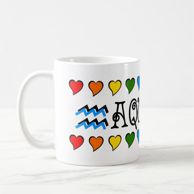 Aquarius 11oz. Tasse des klassischen Designers (Links)