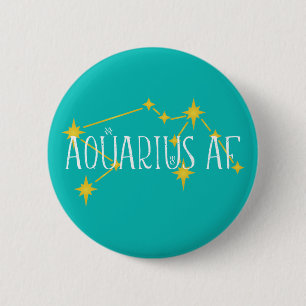 AQUARIUS AF mit Sternbildern Uranus & Zeichen Button