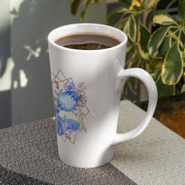 Aquarius Aquarius Astrologie Zodiac | Monogramm Milchtasse