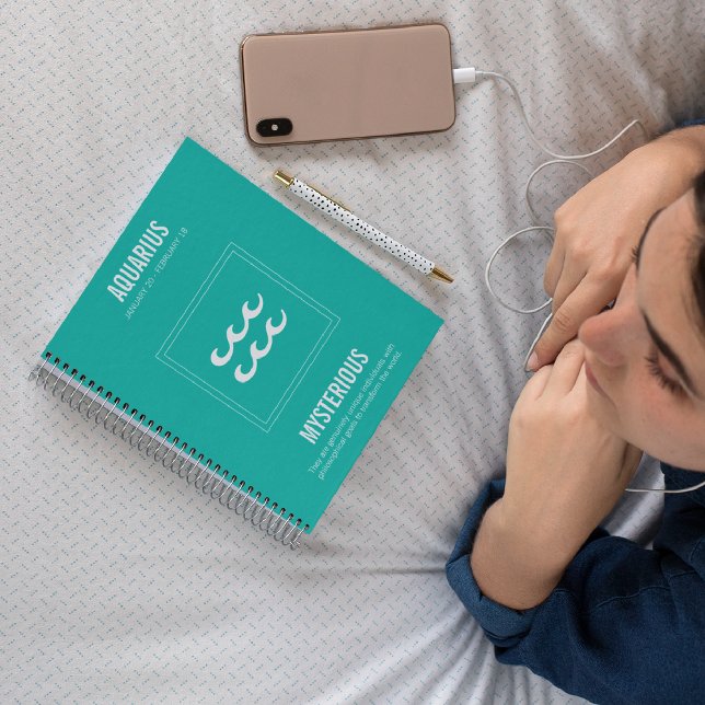 Aquarius Astrologie Notizblock (Von Creator hochgeladen)