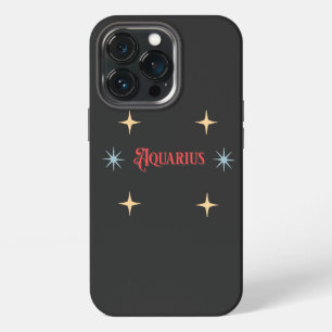 Aquarius Astrologisches Zeichen iPhone 13 Pro Hülle