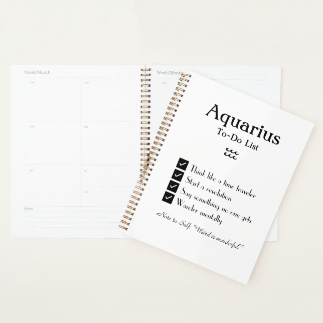 Aquarius - Aufgabenliste Planer (Anzeige)
