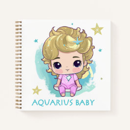 Aquarius Baby 4 Notizbuch