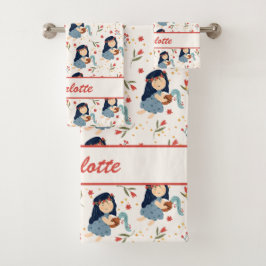 Aquarius Baby | Ihr kleiner Wasserträger Badhandtuch Set