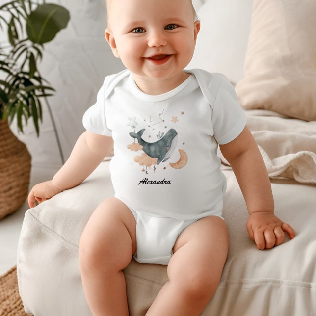 Aquarius Baby: Wasser-Träger-Kutsche Personalisier Baby Strampler (Von Creator hochgeladen)
