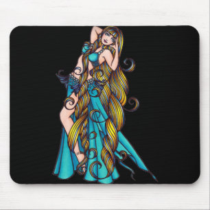 Aquarius Belly Dancer Mousepad