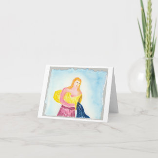 Aquarius Birthday Karte