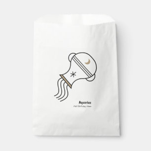 Aquarius das personalisierte Geschenk des Wassertr Geschenktütchen