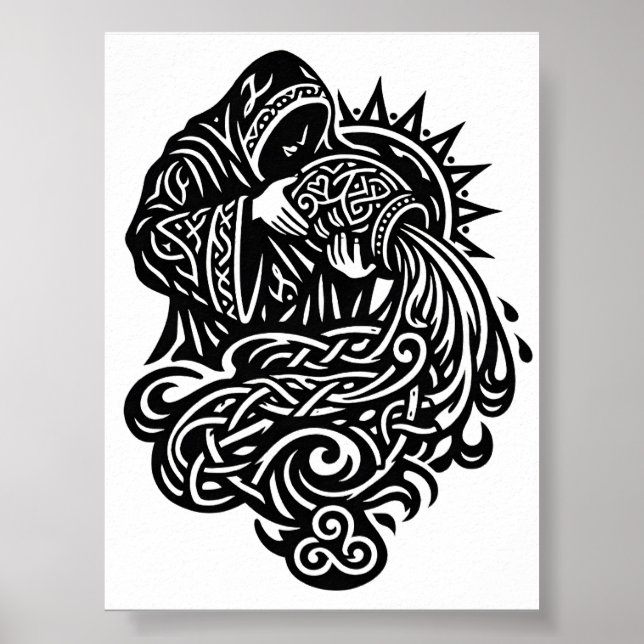 Aquarius — Der Wassermann von BurnsInHell Poster (Vorne)